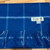 Mens Cashmere Scarves*Sweater Shop 100% Cashmere Scarf Atlantic Blue