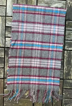 Mens Cashmere Scarves|Ladies Cashmere Scarves*Sweater Shop 100% Cashmere Scarf Grey Multi