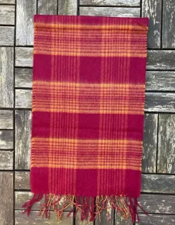 Mens Cashmere Scarves|Ladies Cashmere Scarves*Sweater Shop 100% Cashmere Scarf Red Yellow
