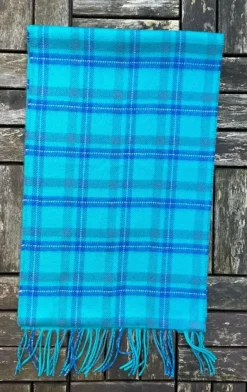 Mens Cashmere Scarves|Ladies Cashmere Scarves*Sweater Shop 100% Cashmere Scarf Turquoise