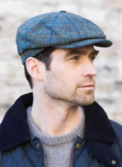Aran Wool Hats|Mens Caps*Sweater Shop 8 Piece Driving Cap Col: 782