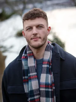 Mens Merino Wool Scarves*Sweater Shop Extra Fine Merino Wool Scarf 132