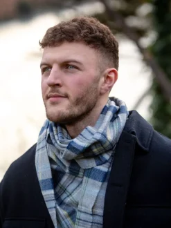 Mens Merino Wool Scarves*Sweater Shop Extra Fine Merino Wool Scarf 166