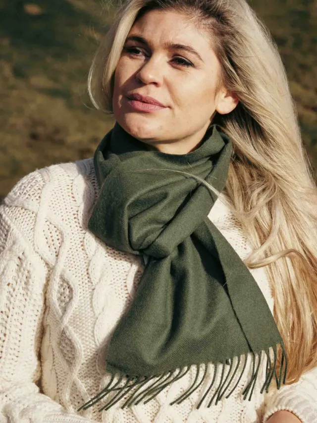 Ladies Merino Wool Scarves*Sweater Shop Extra Fine Merino Wool Scarf 127