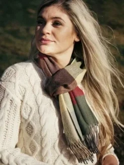 Ladies Merino Wool Scarves*Sweater Shop Extra Fine Merino Wool Scarf 145