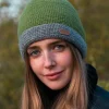Aran Wool Hats|Ladies Hats*Sweater Shop Irish Crochet Hat Moss Green