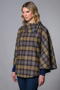 Ladies Aran Ponchos & Capes*Sweater Shop Irish Tweed Poncho Col. 41