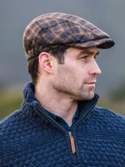 Mens Caps*Sweater Shop Kerry Peak Cap Col. 341