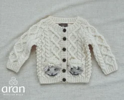 Sheep Toys And Gifts|Kids Hand-Knit Sweaters And Cardigans*Sweater Shop Kids Handknit Merino Cardigan