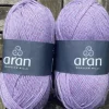 Packs Of Irish Wool*Sweater Shop 1Kilo Merino Wool Lilac 016