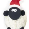 Sheep Toys And Gifts*Sweater Shop Knitted Sheep with Santa Hat - Medium