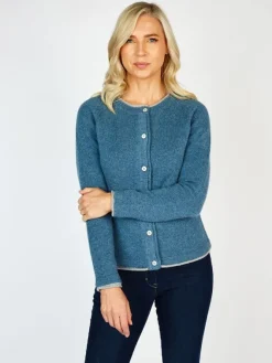 Cashmere And Merino Wool Sweaters|Ladies Cardigans*Sweater Shop Ladies Wool and Cashmere Classic Cardigan
