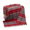 Pure Wool Throw*Sweater Shop Large Irish Picnic Blanket Col: LW180