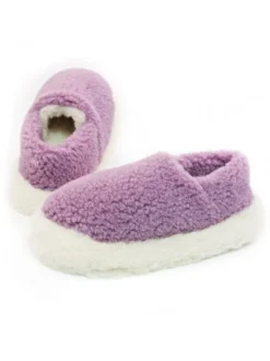 Wool Slippers|Slippers*Sweater Shop Lilac Wool Slippers
