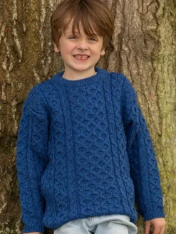 Baby & Toddler Sweaters|Kids Aran Sweaters*Sweater Shop Merino wool Children's Aran Sweater