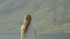 Womens Irish Knitwear|Cashmere And Merino Wool Sweaters*Sweater Shop Super Soft Aran Button Cardigan