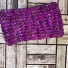 Ladies Merino Wool Scarves*Sweater Shop Super-soft Snood - Handmade in Ireland - Rich Purple