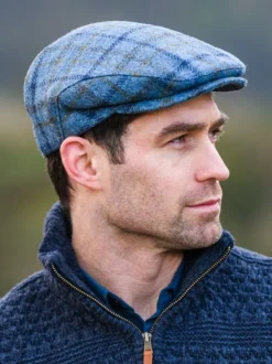 Mens Caps*Sweater Shop Trinity Flat Cap Col. 331