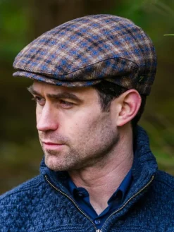 Mens Caps*Sweater Shop Trinity Flat Cap Col. 431