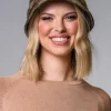Ladies Hats*Sweater Shop Tweed Flapper Cap Col. 41