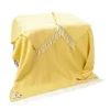 Cashmere & Merino Throws*Sweater Shop Wool and Cashmere Lemon Herringbone Throw Col: 1424